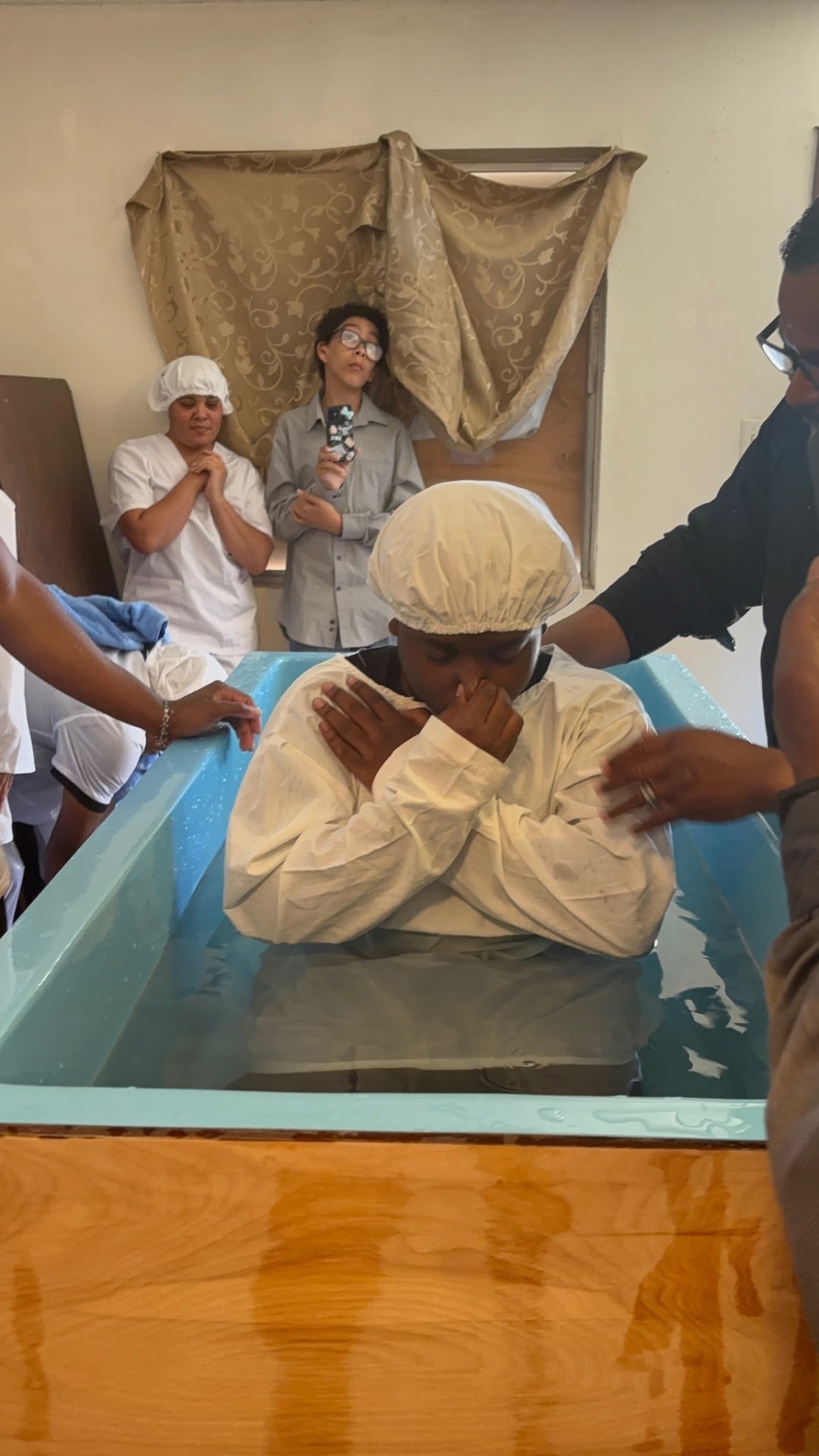 Baptism at Now Faith Ministries