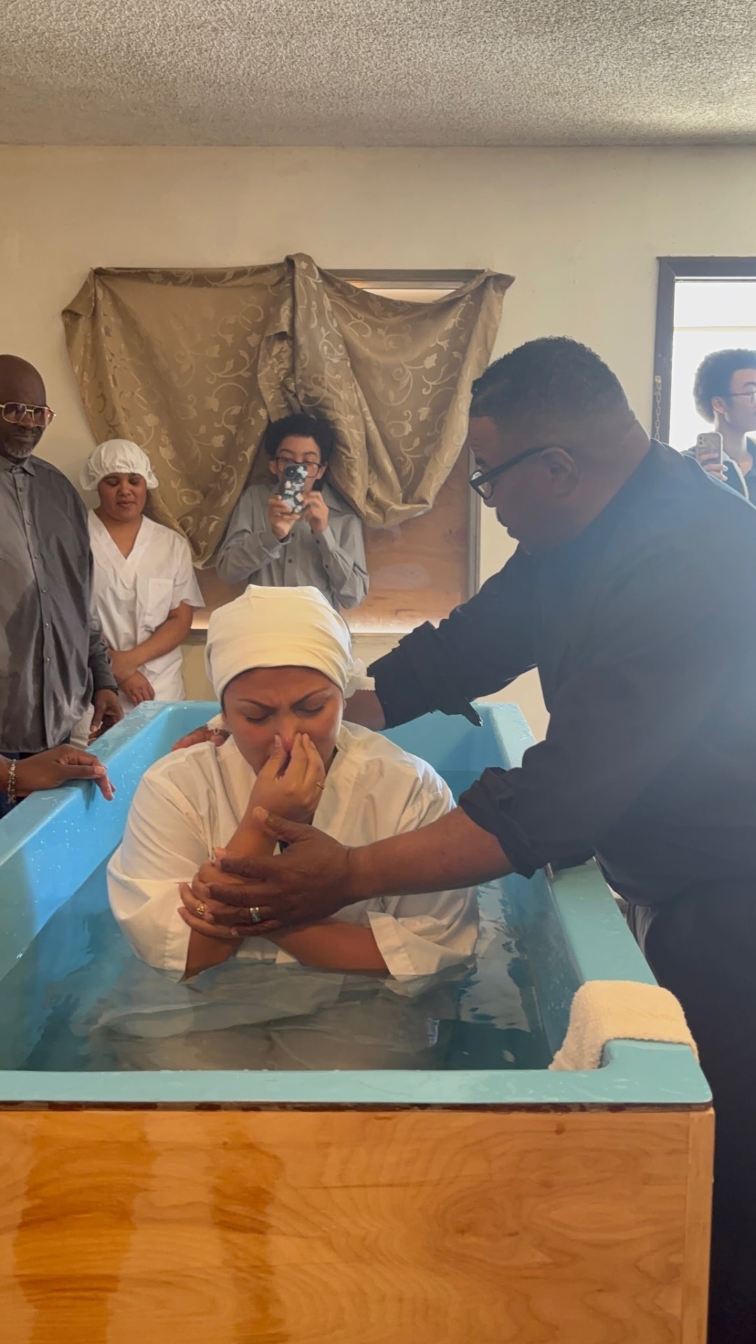 Baptism at Now Faith Ministries