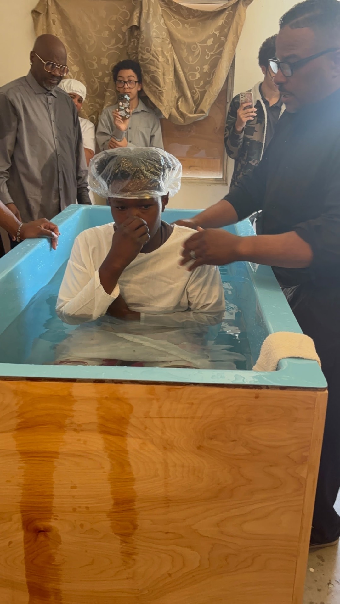 Baptism at Now Faith Ministries